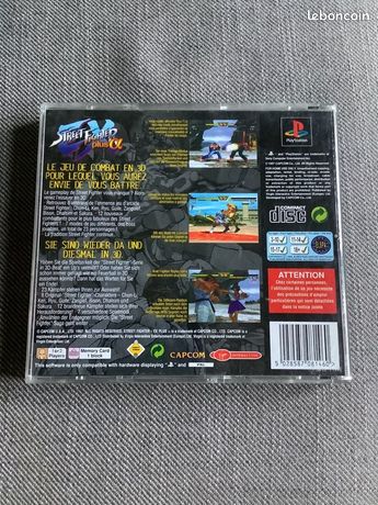 Jeu Playstation 1 – Street Fighter EX Plus Alpha – Sans Notice – Bon état