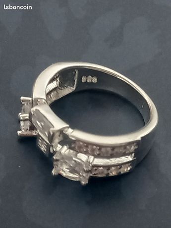 Bague En Argent Taille 54 - Bijou Occasion, Style Simple
