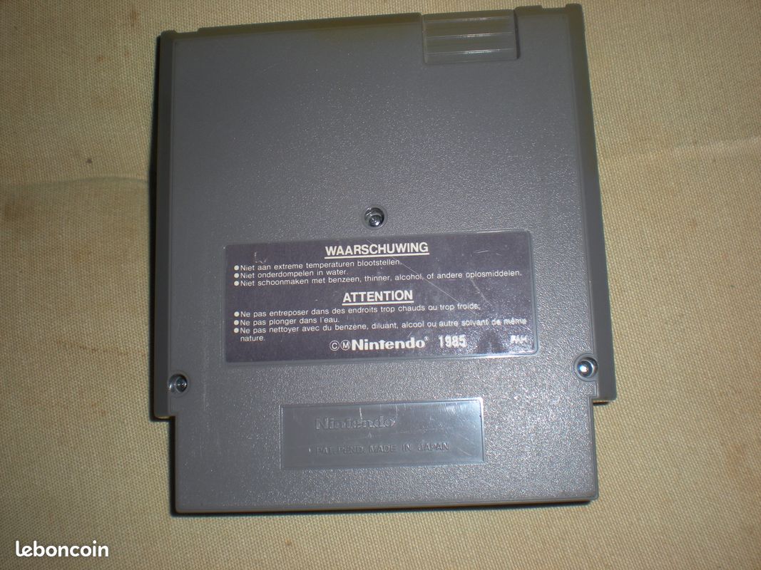 Jeu Nintendo NES - Tennis (image 2)