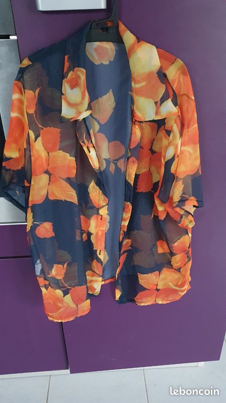 Chemisier Transparent Taille Unique - Neuf Avec étiquette, Sans Marque