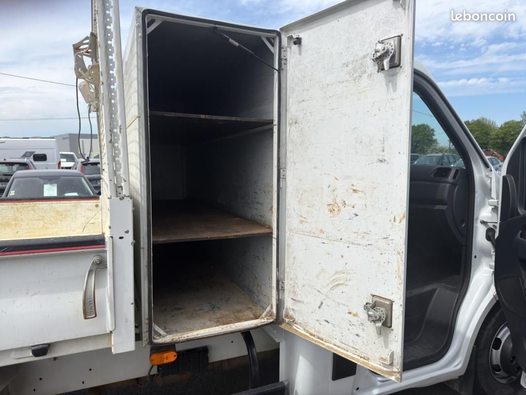 Renault Master Benne SIMPLE BS PROP RJ3500 L3+COFFRE DCI 130 CONFORT (image 10)