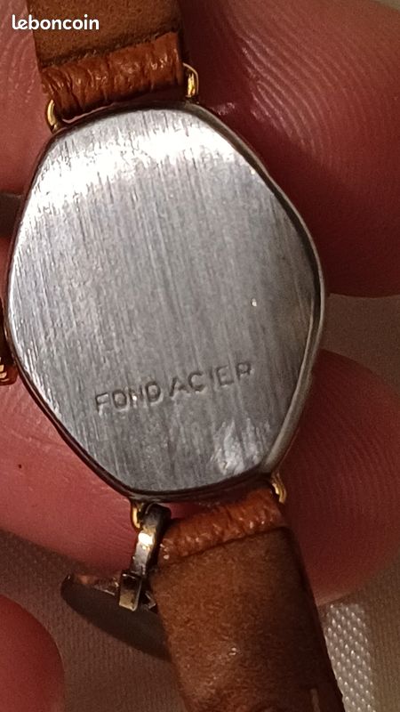 Bracelet-montre Vintage Taylor Pour Femme - Plaqué Or 10 Carats - Incabloc - Fonctionne