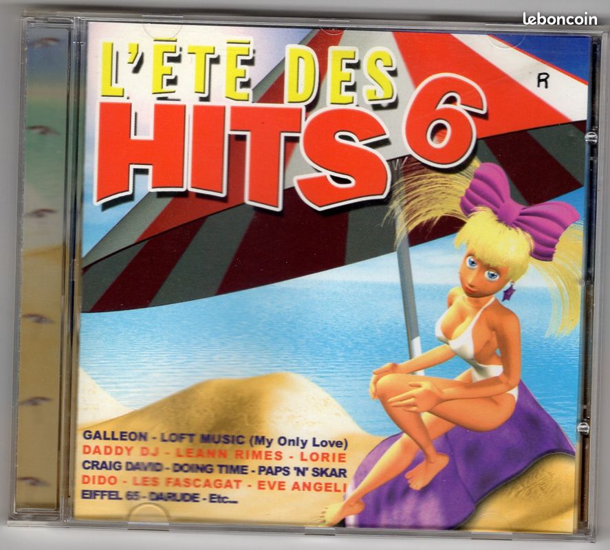 CD - L'été des Hits - 2001 - Numéro 6 (image 1)