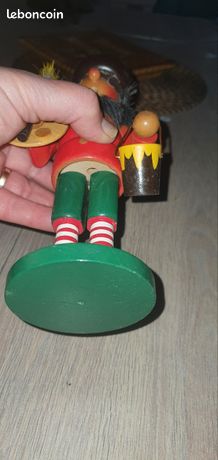 Figure de Brûleur D'Encens Conducteur de Train Avec