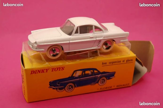 RENAULT FLORIDE BRONZE - DINKY TOYS DeAGOSTINI VOITURE MINIATURE MODEL