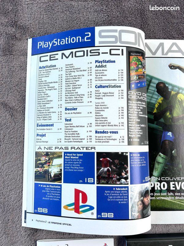 Playstation Magazine N°58 – Sony PS2 – Jeu Vidéo En Très Bon état – NTSC