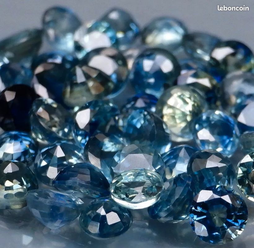 Saphir Bleu/vert Madagascar 2.62 CT
