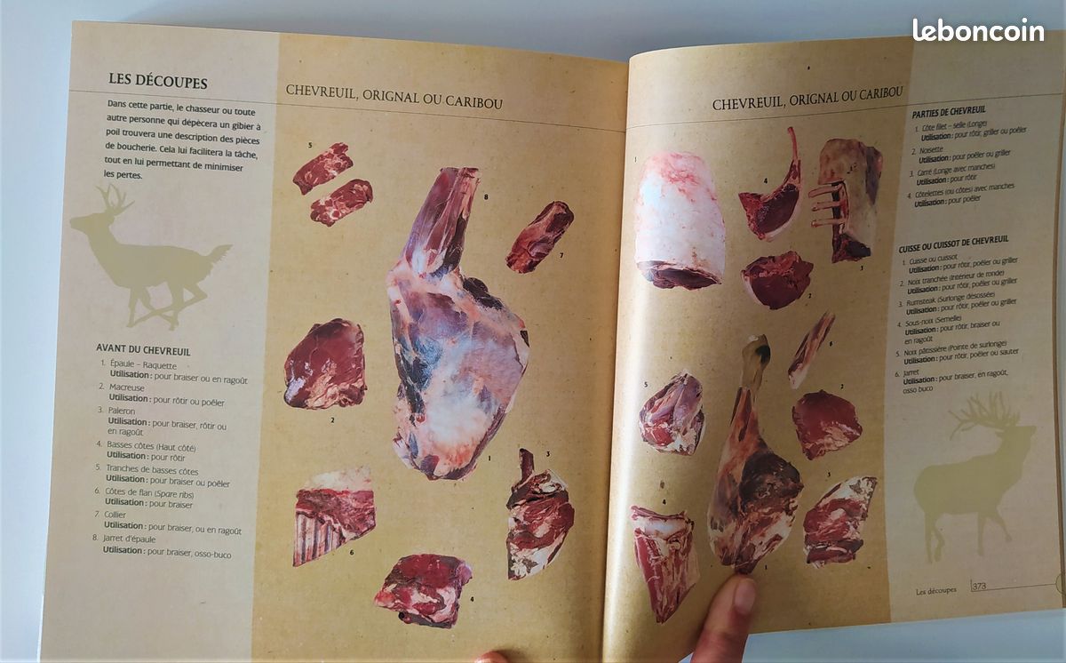 Livre de cuisine et d'information "Gibier à poil et à plume" de Jean-Paul Grappe (image 7)