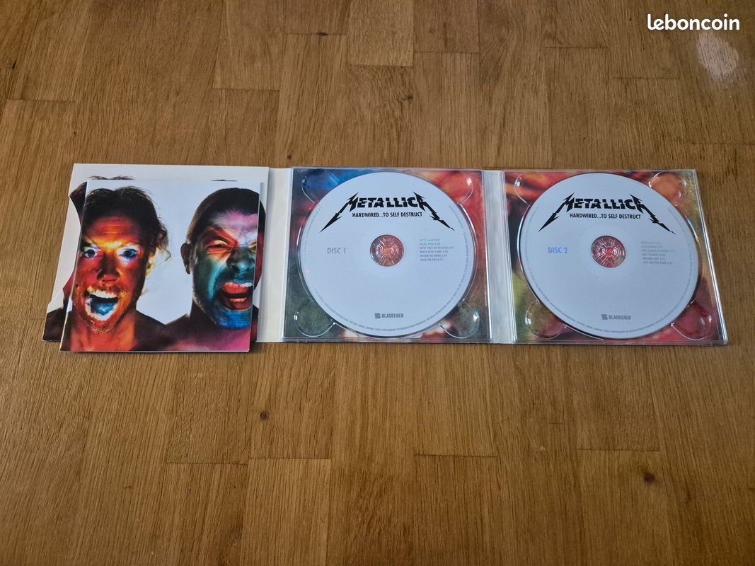 Album CD studio Metallica - Hardwired… To Self-Destruct 2016 (image 3)