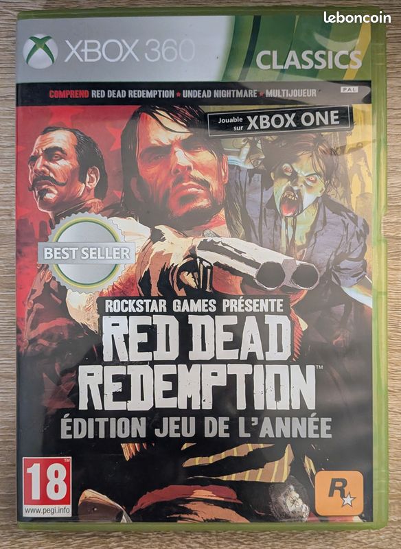 Red dead redemption: édition jeu de l'année (Xbox 360) au meilleur prix
