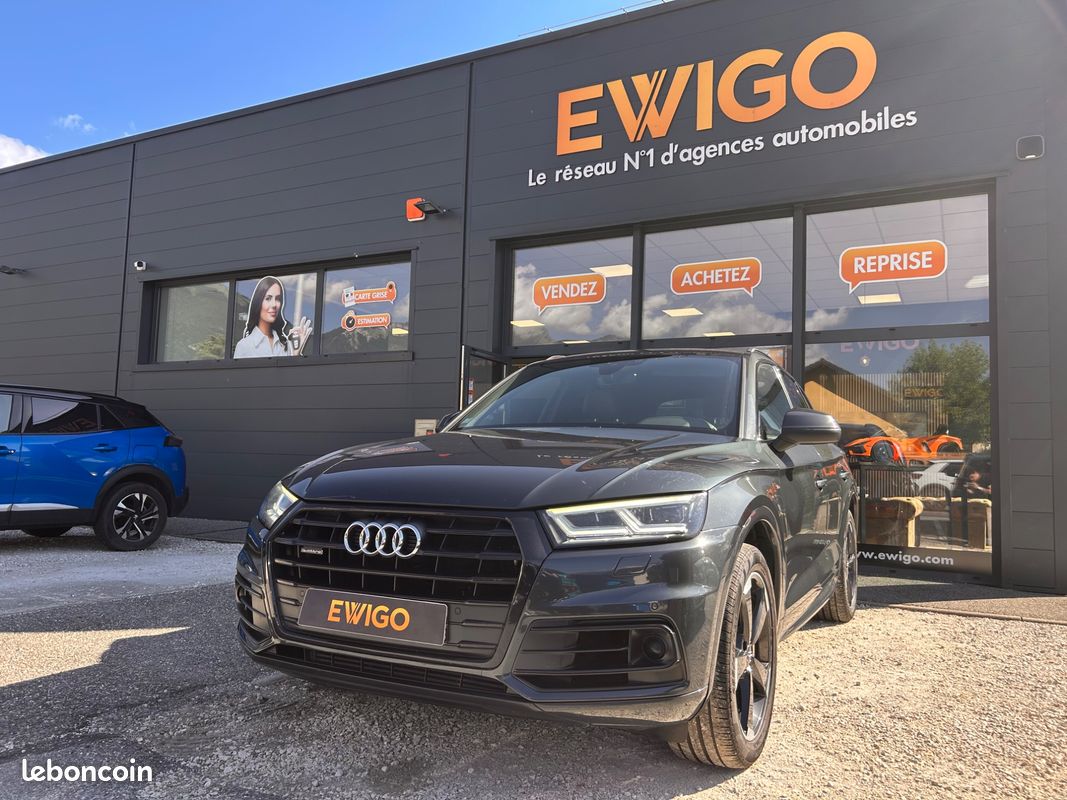Audi q5 3.0 v6 tdi 286ch tiptronic 8 quattro s line - attelage élèctrique - carplay (image 1)