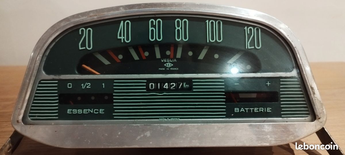 Compteur Veglia 2CV Ami6 type H (image 4)