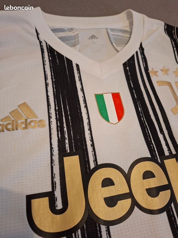Maillot Juventus saison 2020-2021 floqué Ronaldo taille L (image 5)