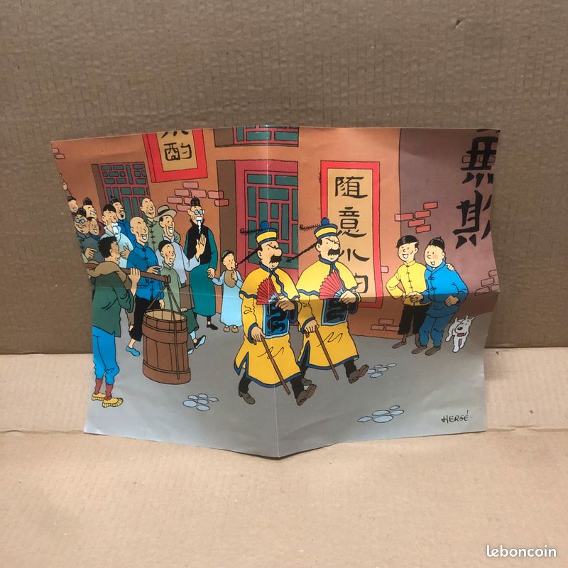 PUZZLE TINTIN LE LOTUS BLEU 100 pce - Collection