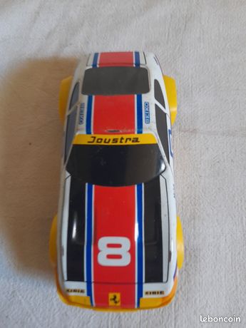 Jouet Ancien Vintage Joustra - Voiture à Friction Ferrari Daytona, En Tôle, Occasion (collection Jouet Rétro)