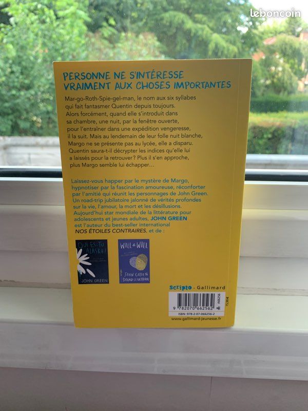 Livre « la face cachée de Margo » (image 3)