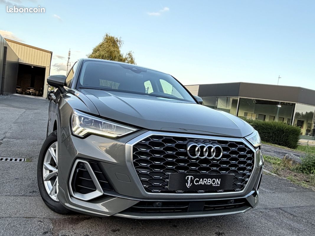 AUDI Q3 SPORTBACK 35 TFSI 150 ch S tronic 7 S line 1ère MAIN/CUIR/NAVI MMI/FULL LED/CAMERA/ACC/HISTORIQUE COMPLET/GAR (image 7)