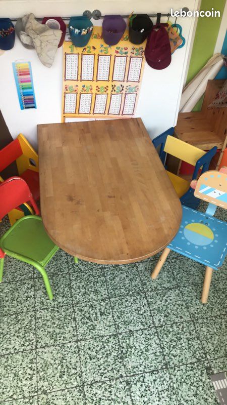 Table et chaise enfant (image 1)