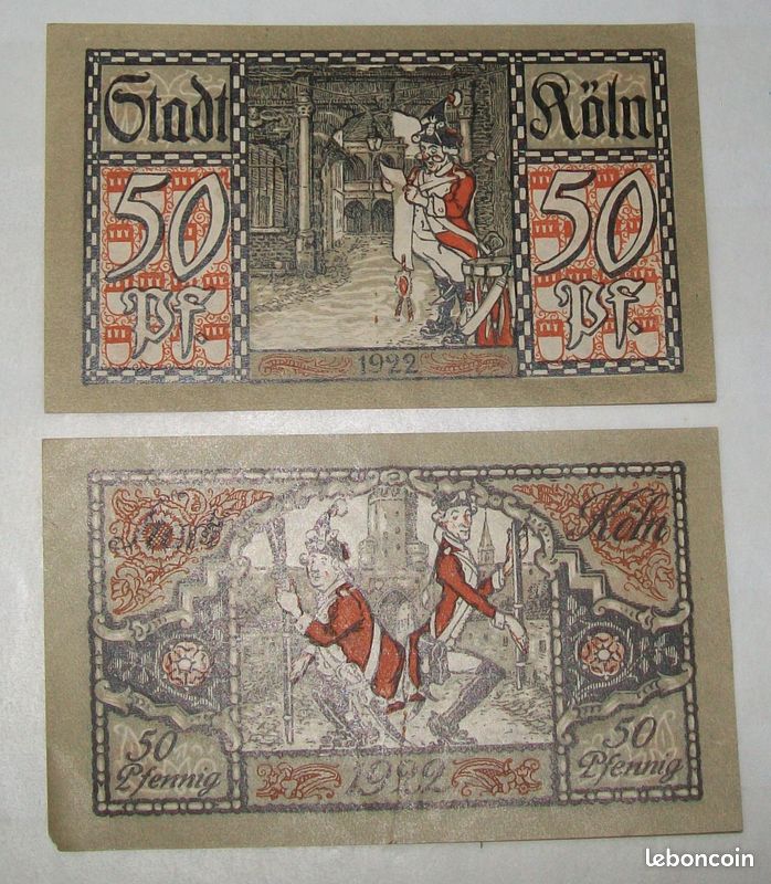 N°326 Billets Allemand Notgeld 1922 (image 1)