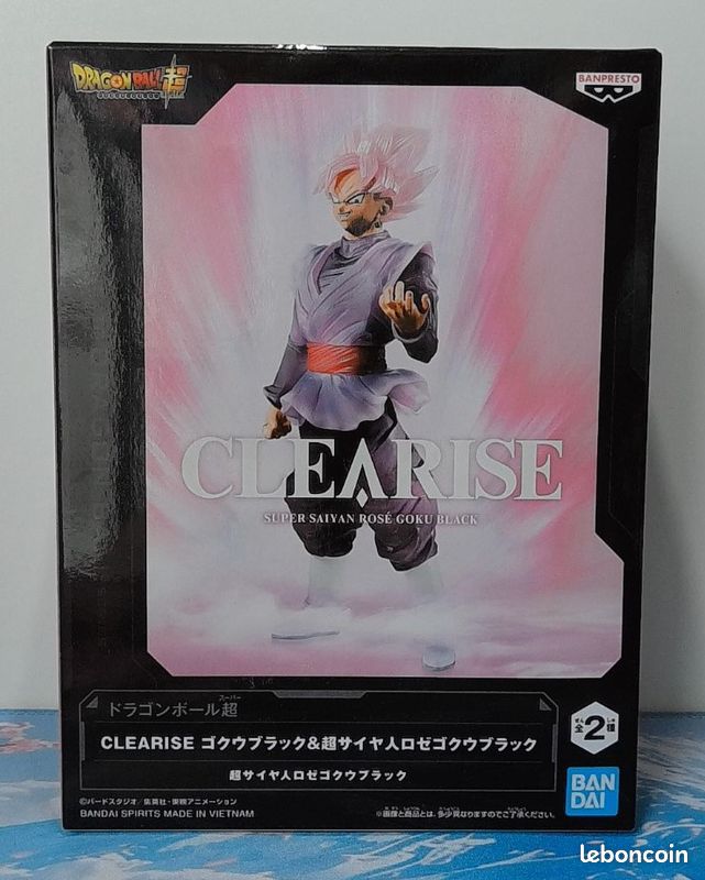 Figurine Dragon Ball Super Goku Black Clearise