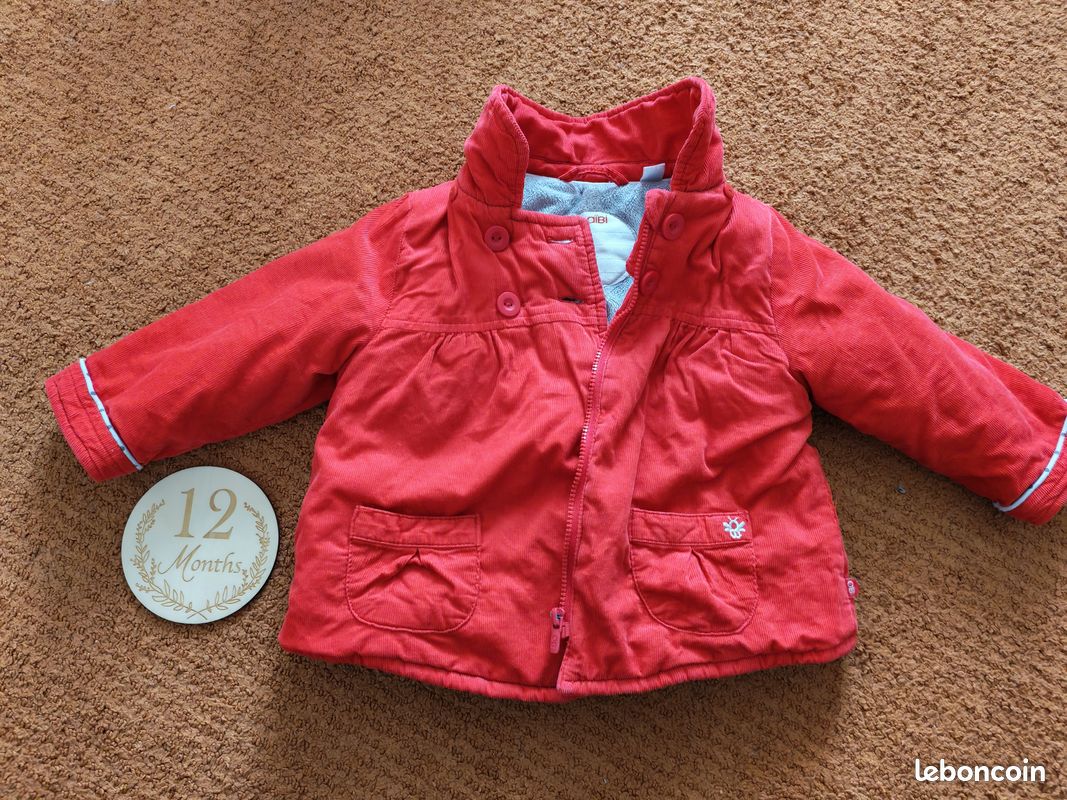 Manteau chaud Obaibi 12 mois (image 1)