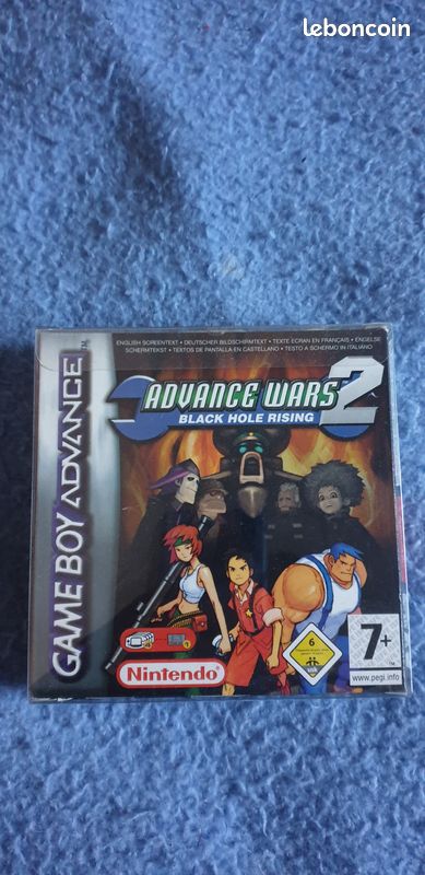 Jeu Game Boy Advance Advance Wars 2, Complet Et En Français (bon état)