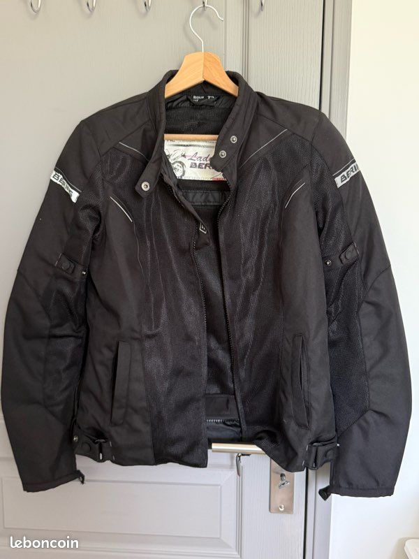 Veste moto femme (image 1)