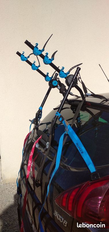 Porte Vélo Btwin Trunk Bike Rack 300 Porte Vélo Btwin Car Rack