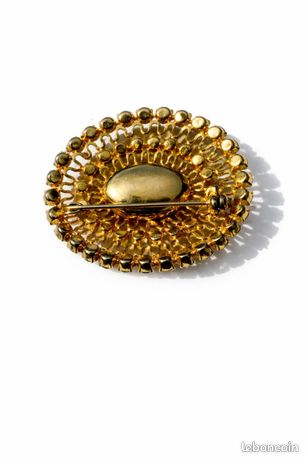 Ornement Bijou Vintage Homme - Plaqué Or - Élégance Intemporelle