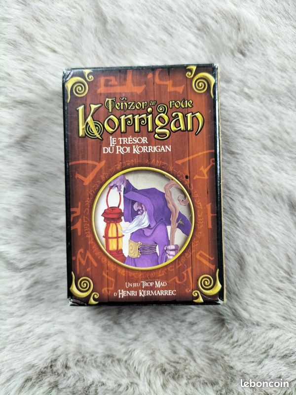 Jeu Korrigan Le Trésor du Roi Korrigan Trop Mad cartes complet légendes bretonnes (image 2)