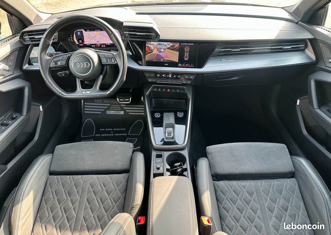Audi A3 SPORTBACK 35 TDI 150CV FINITION S-LINE S-TRONIC 7 VIRTUAL COCKPIT APPLE CARPLAY + TOIT + CAMERA AR + ACC + KEYLESS + HIFI B&O (image 6)