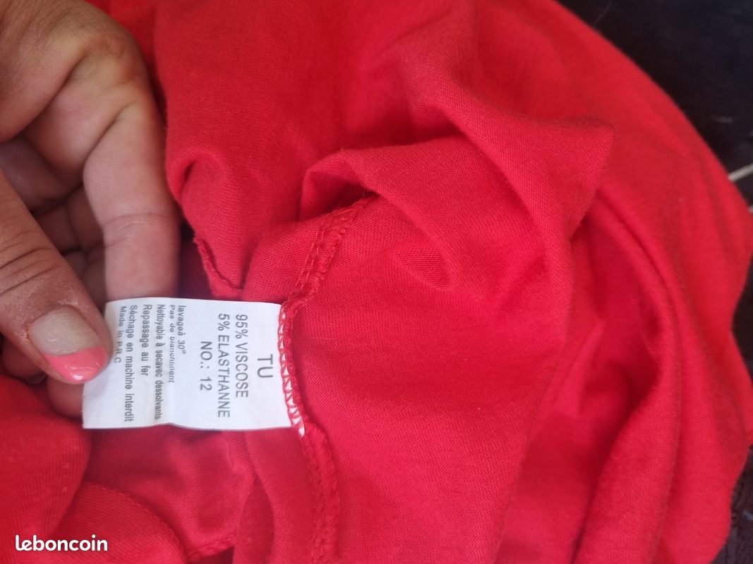 Gilet rouge (image 5)
