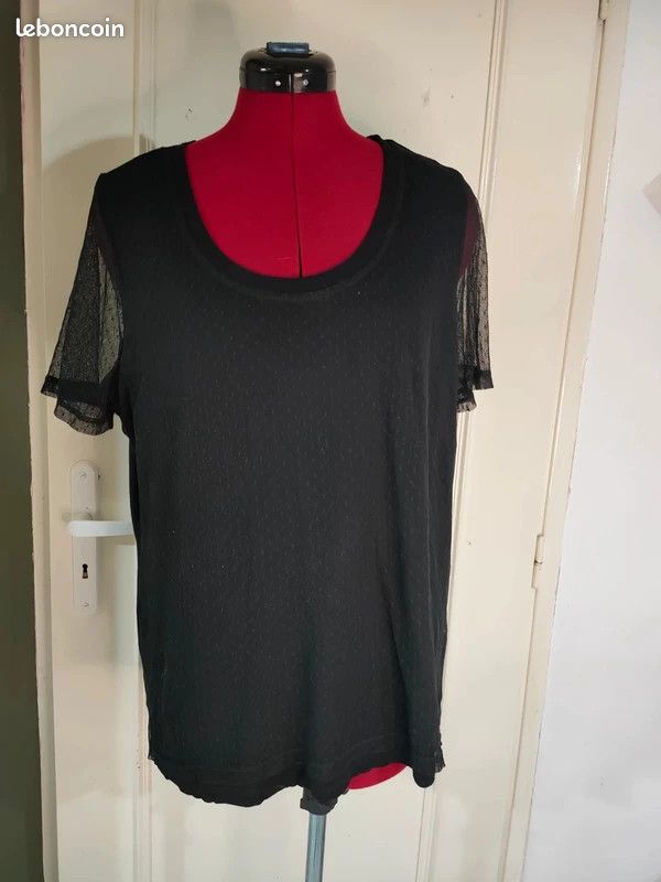 T shirt manches voile (image 1)