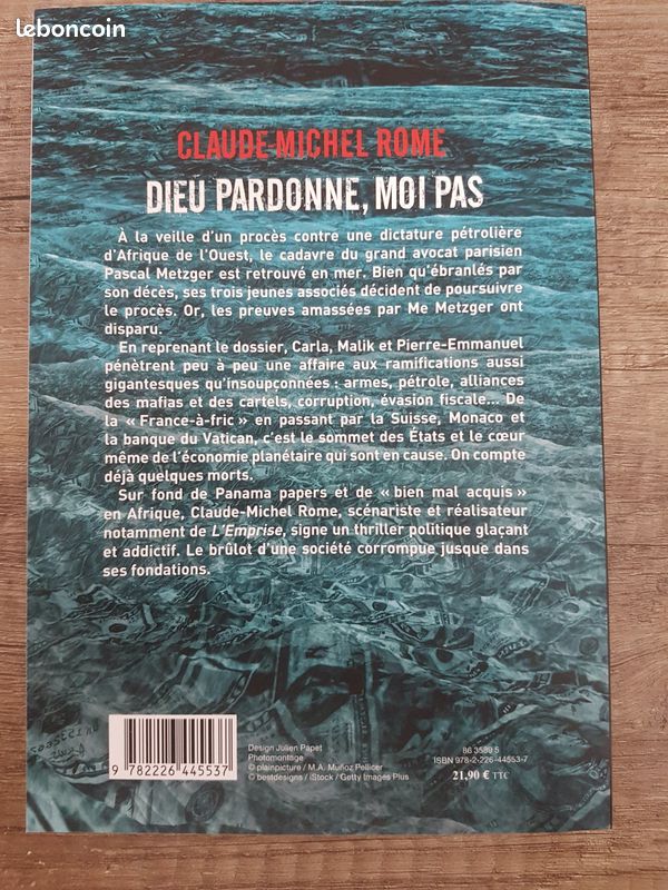 Claude-Michel ROME - Dieu Pardonne, pas moi (image 2)