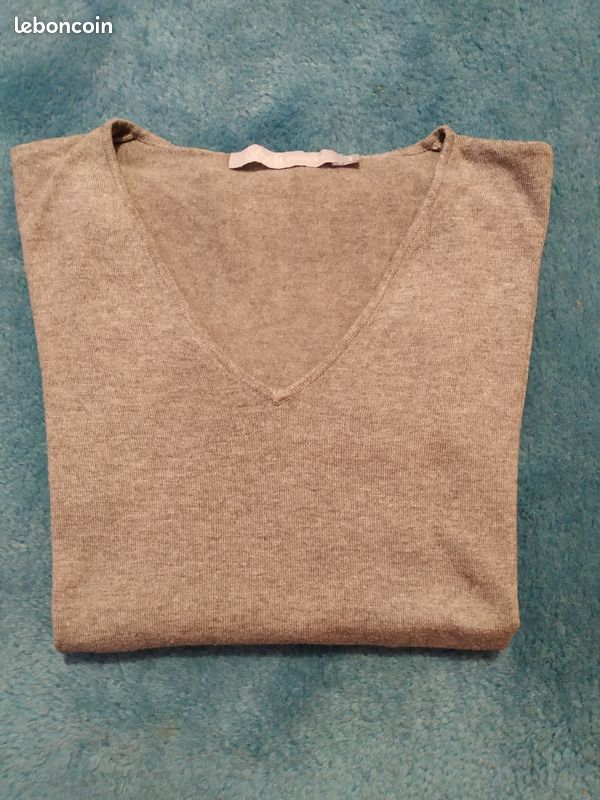 Pull col v galerie Lafayette (image 1)