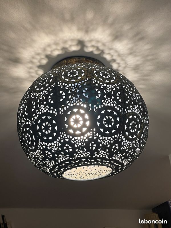 Ensemble lustre et lampe (image 2)