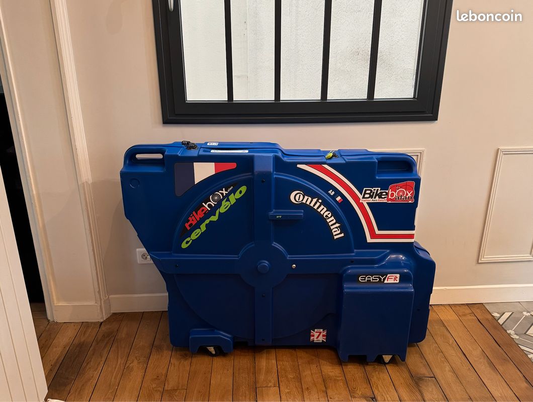 Roues De Rechange Bike Box Alan – Set Complet Pour Valise Vélo (Rouge Ou Bleu)
