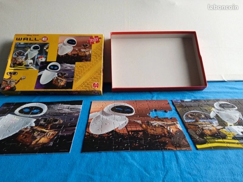 2 Puzzles Wall E 50 pièces Jumbo (image 2)