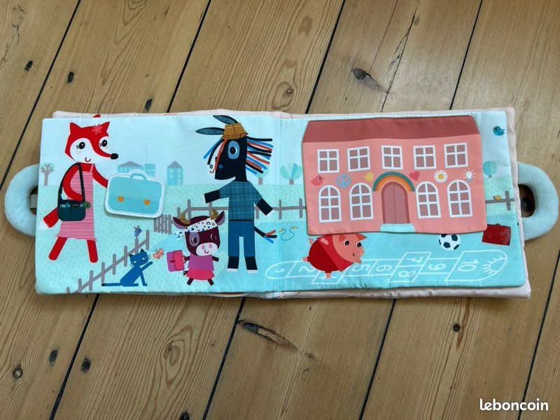 Livre d'activités bonsoir petit renard de Lilliputiens sur allobébé