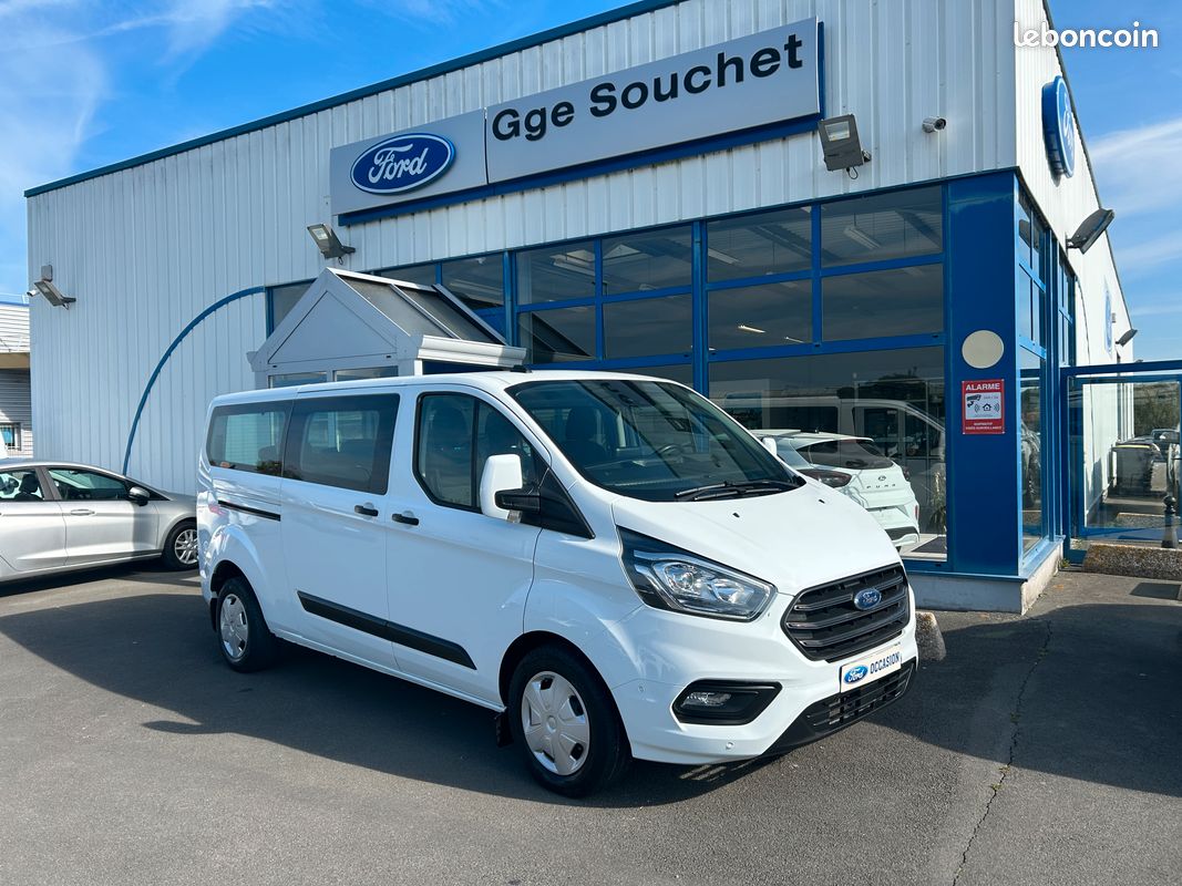 Ford transit custom kombi 9places l2h1 2.0 ecoblue 130cv trend business (image 1)