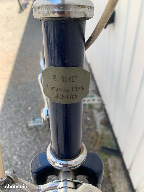 Vélo Course Jacques Busset 1978/79 - Cadre 54/55cm - Pièce Collection