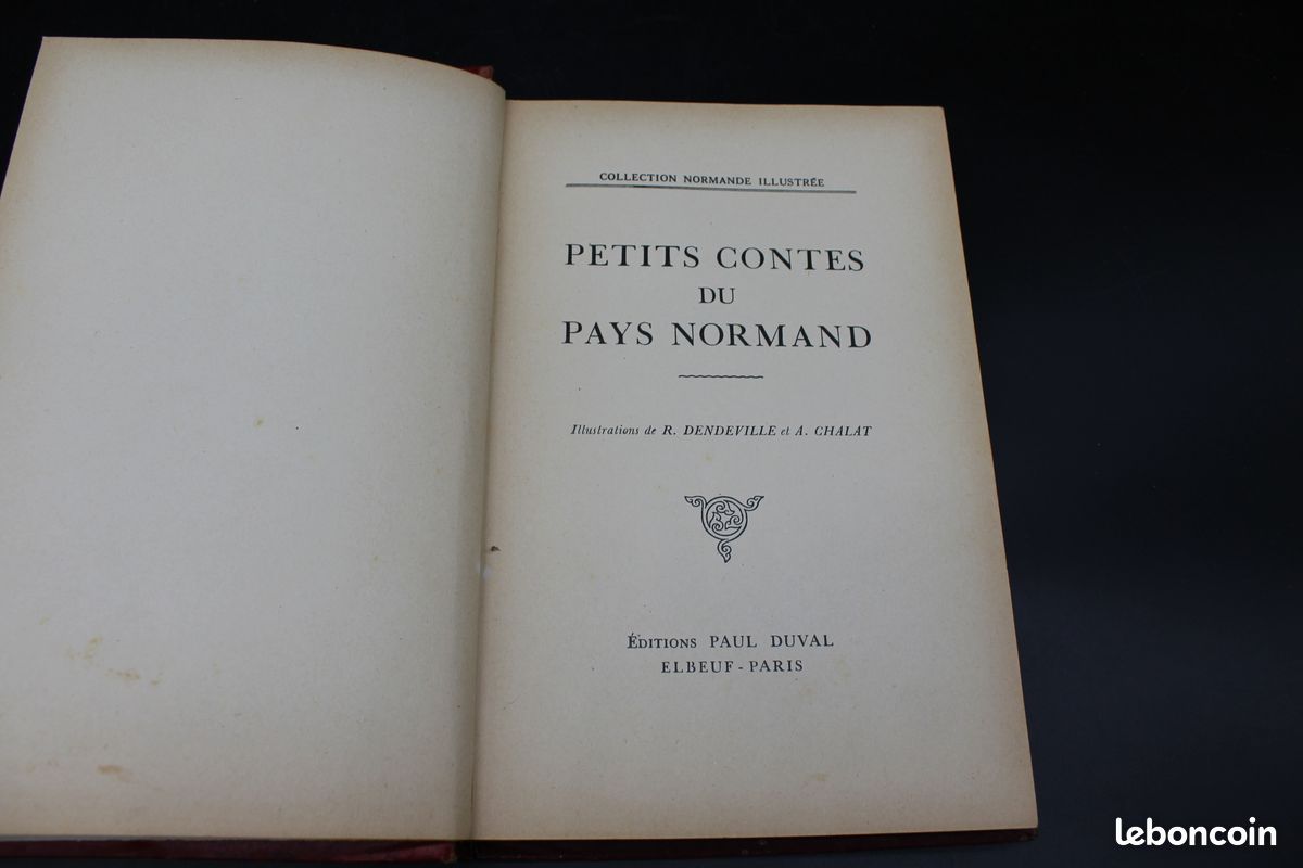 Ancien livre petits contes du pays normand (image 3)