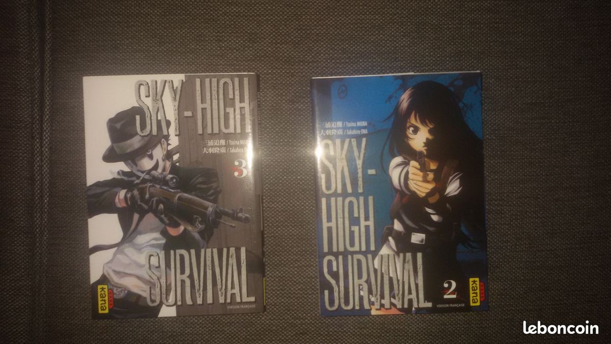 Mangas Sky High Survival tomes 2 et 3, livres neufs (image 1)