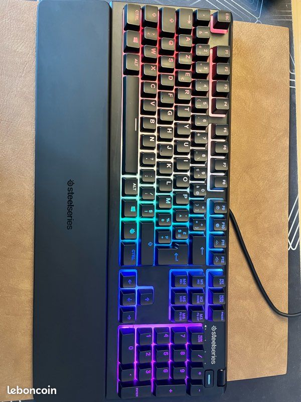 Clavier gameur STEELSERIES APEX 3, Illumination RVB (image 9)