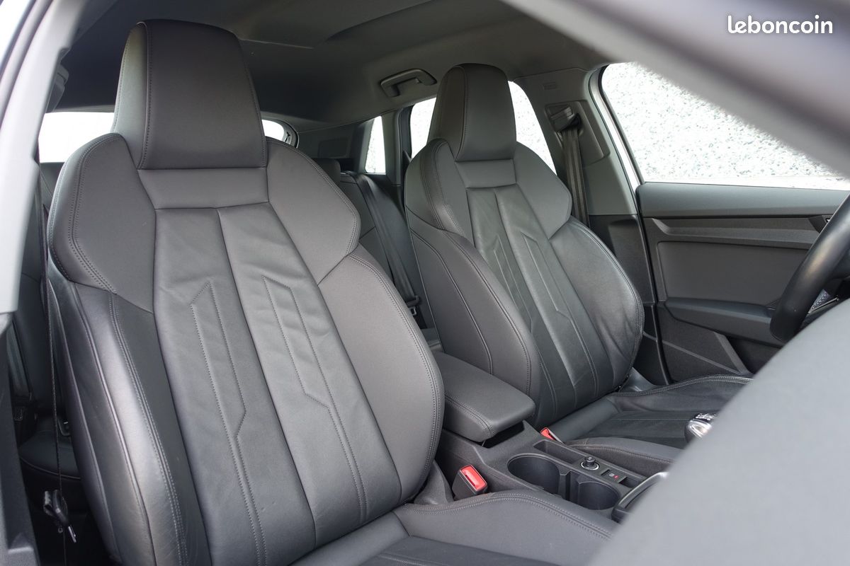 A3 Sportback 30 Tdi 116ch 2020 Virtual cockpit/Cuir sport chauffant/Gps Europe/Full LED/Park assyst/Carplay/1*Main/Garantie 12 Mois (image 9)
