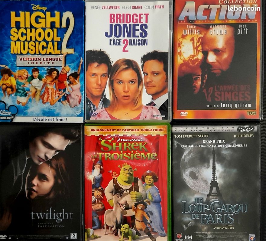Lot de 6 DVD Divers (image 2)