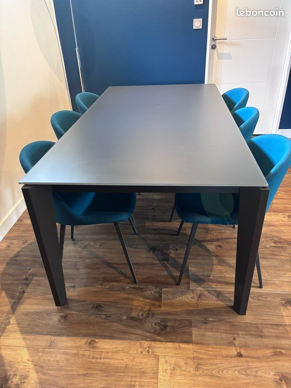 Table de salle à manger ou bureau à rallonge (image 1)