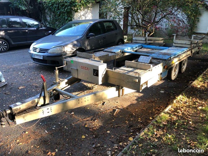 Remorque porte véhicule 3500kg (image 1)
