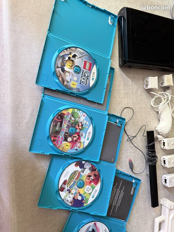 Console wii u avec accessoires et jeux (image 6)