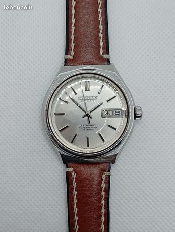 稼働品 CITIZEN Leopard superbeat10 TVスクリーン SOLD 1970 Citizen 